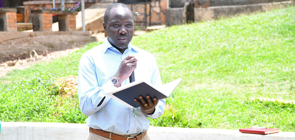 Dr. Vincent Kawooya, District Health Officer, Mityana