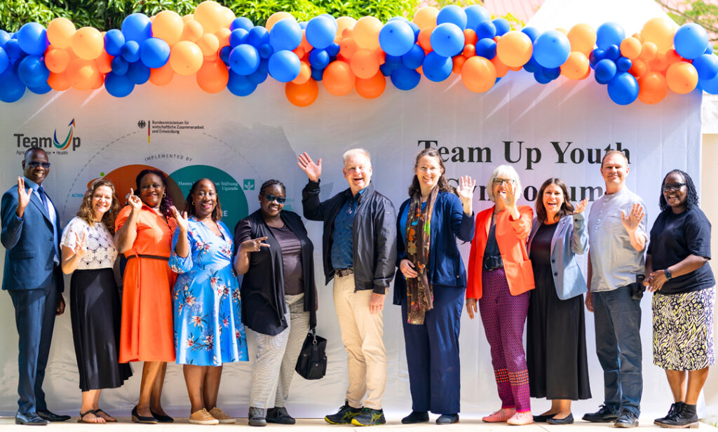 Representatives of key TeamUp partners